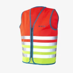 Wowow refleksvest til b�rn Wasabi Red - S