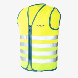 Wowow refleksvest til b�rn Wasabi Yellow - S