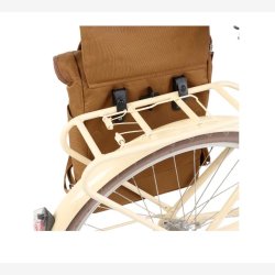 Weathergoods Sweden cykeltaske City Bikepack XL toffeebrun