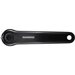 Shimano krankarm venstre 170mm Steps E6100 sort