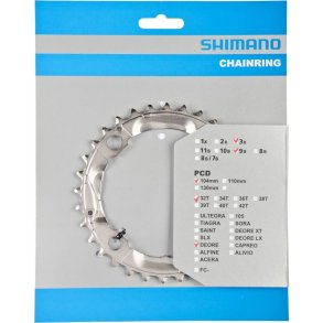  Shimano ano k�de  Top 32T FC-M532 4 ARM