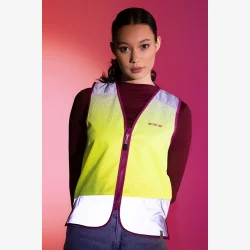 Wowow refleksvest Yara Yellow - gul - XL