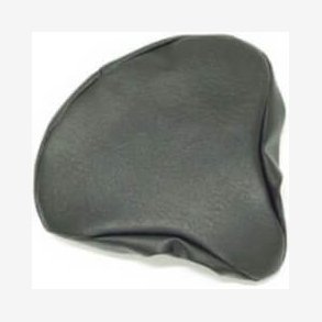 Betrk til dame cykelsadel, vandtt, PU lder, sort