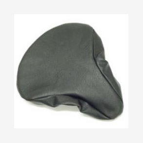 Velo betrk til herre cykelsadel, sort PU-lder