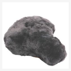 Cykelsadel cover i gte lammeskind XL gr