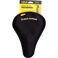 Velo cykelsadel cover MTB/Sports sort med gel