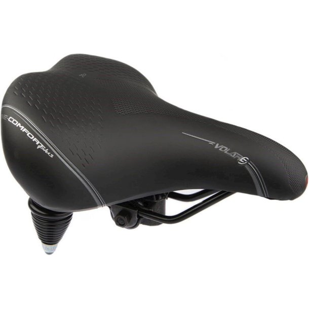 Selle Bassano Saddle Volare XXL Cruiser sort