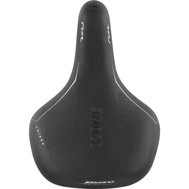 Selle Bassano Saddle Rivale 3Zone Uni, sort