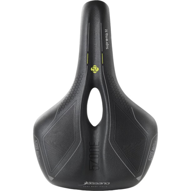 Selle Bassano Saddle Suprema 5zone El Heren sort