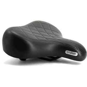 Selle Royal-sadel Cruiser Relaxed XXL sort