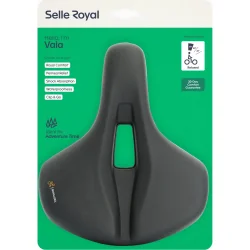 Selle Royal sadel Vaia Relaxed - sort
