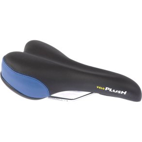 Velo sadel Plush Sport VL-3011 Uni bl/sort