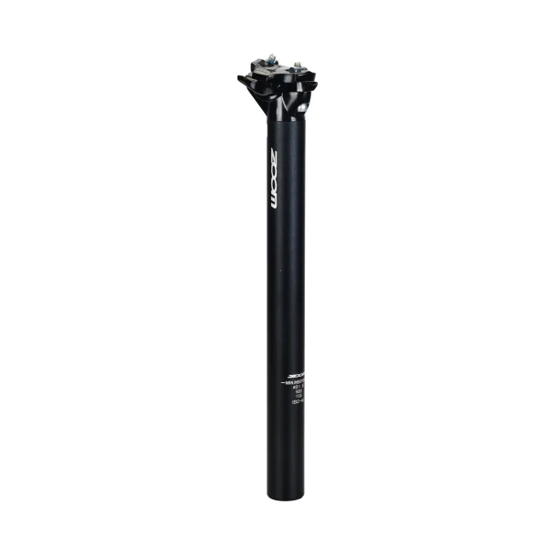 Fast sadelpind til ATB, 2-bolts, sort, 30,9 mm
