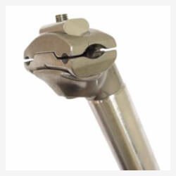 Sadelpind ATB 26,8 x 350 - slv