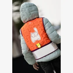Wowow refleksvest til b�rn Zippy Orange - L