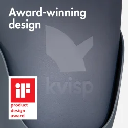 Kvisp hundekurv til cykel, med sele M - skovgrn