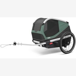 Thule Bexey L � komfortabel hundetrailer - diset gr�n