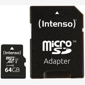 MICRO SD-HUKOMMELSE 64 GB