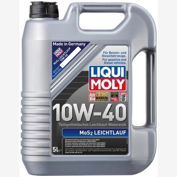 MOS2-LETL�BENDE OLIE 5 L