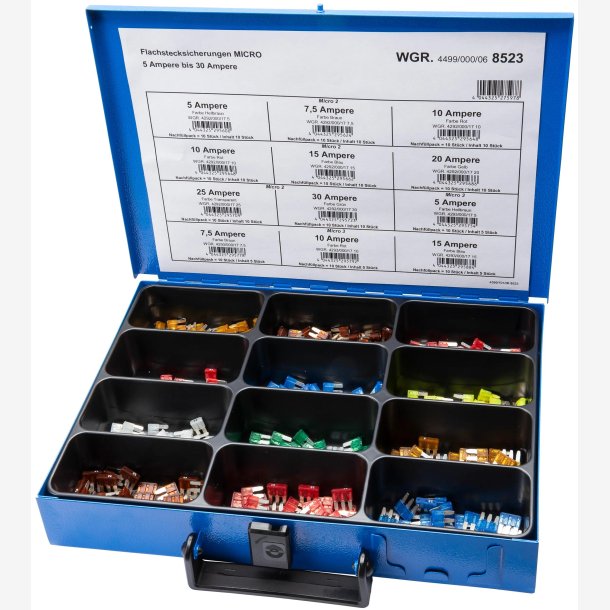 ASSORTEREDE BLADSIKKERNINGER.