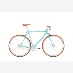 28" Herrecykel EXCELSIOR Gaudy � 2-speed Sturmey Archer Duomatic - pastel turquoise