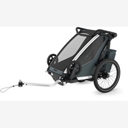 THULE cykeltrailer Chariot Cross 2 single - Dark Slate