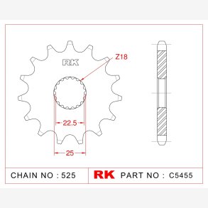 TANDHJUL RK 525 16Z