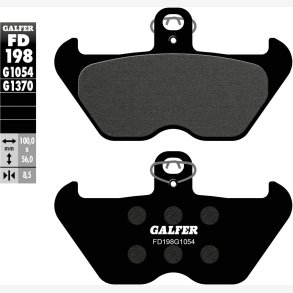 BREMSEKLODSER GALFER FD198
