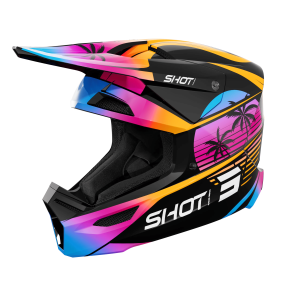 SHOT RACEGEAR crosshjelm til b�rn