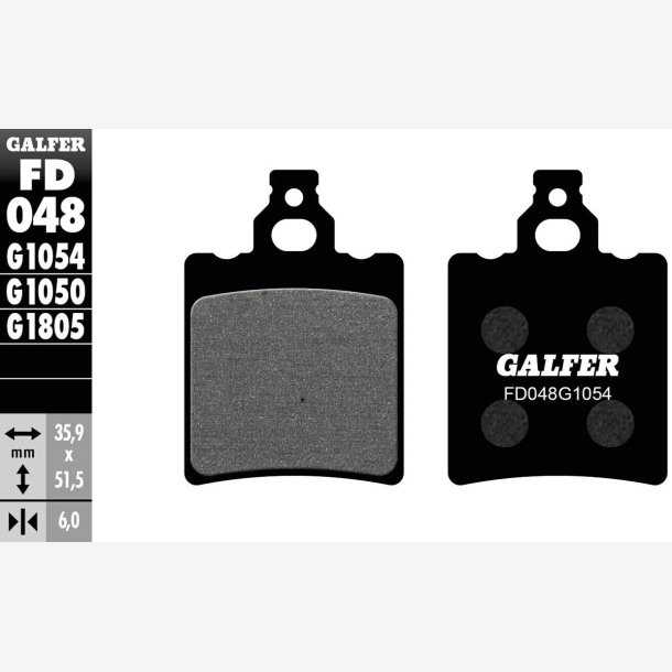 BREMSEKLODSER GALFER FD048
