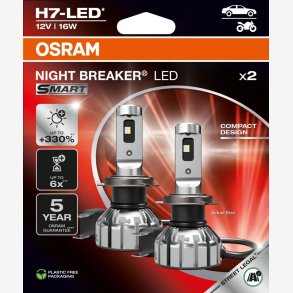 Lampe h7 led 12 v 16w