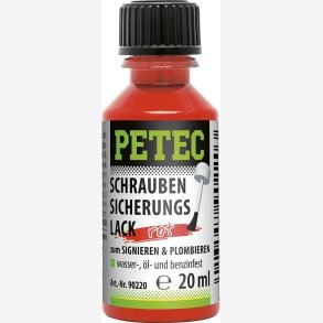 SIKKERHEDSLAK R�D 20ML