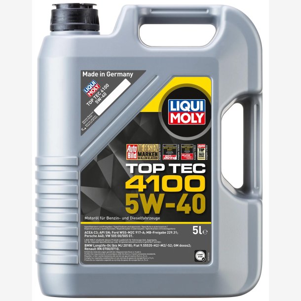 TOP TEC 5W-40 5 LTR.