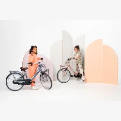 Alpina Clubb 20" pigecykel med fodbremse og frontlad - satinbl�