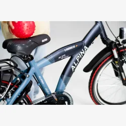 Alpina Yabber 16" drengecykel med fodbremse - bl�