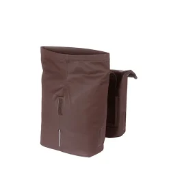 Dobbelt cykeltaske Basil City 28-32 liter 12 x 29 x 30 cm - brndt brun