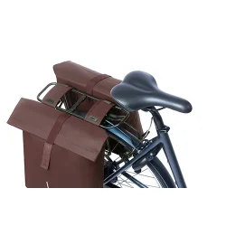 Dobbelt cykeltaske Basil City 28-32 liter 12 x 29 x 30 cm - brndt brun
