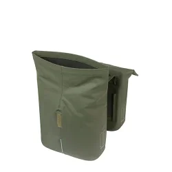 Basil City Double cykeltaske MIK 28-32 liter 12 x 29 x 30 cm - mos grn
