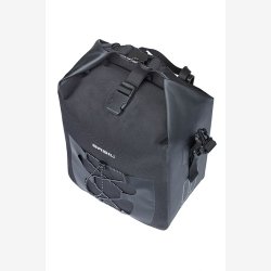 Cykeltaske Basil Navigator M vandtt 12-15 liter 25 x 14 x 34 cm - sort