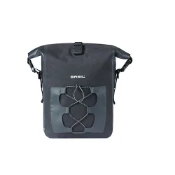 Cykeltaske Basil Navigator Vandt�t M MIK Studs 14 liter - 14 x 24 x 34 cm - sort