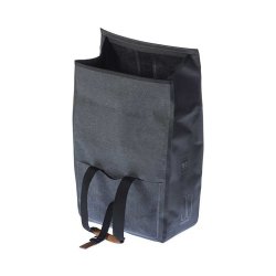 Cykeltaske Basil Urban Dry Shopper 20 liter 34 x 16 x 48 cm - gr, vandtt