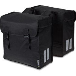 Dobbelt cykeltaske Basil Mara XL 35 liter 35 x 15 x 32 cm - sort