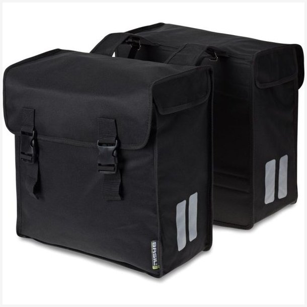 Dobbelt cykeltaske Basil Mara-XXL 47 liter 35 x 16 x 34 cm - sort