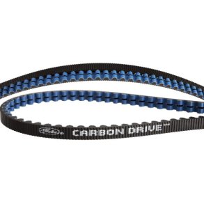 Drivrem Gates CDX Carbon Drive 125T - sort/bl�