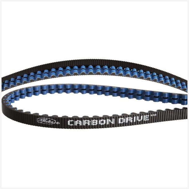 Drivrem Gates CDX Carbon Drive 125T - sort/bl�