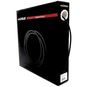 Bremsekabel ydre Edge med teflonforing 5,0mm / 30 meter - sort (i ske)