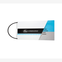 Drivrem Gates CDC Carbon Drive 128T - sort