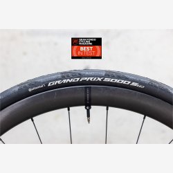 Continental Grand Prix 5000 S TR D�k 28 x 1,10'' / 28-622 - Sort/Transparent