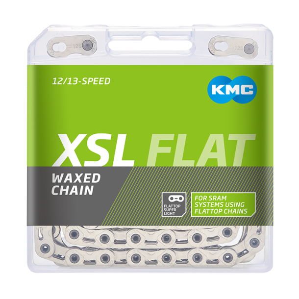 KMC k�de X Flattop SL SRAM 126s vokset s�lv