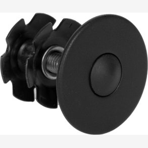 Ergotec headset stik/h�tte fladt Ahead 1 1/8 sort sand